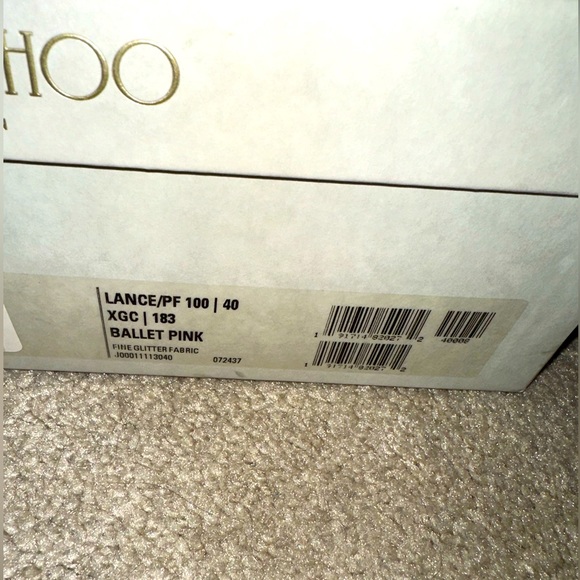 SOLD-BRAND NEW Jimmy Choo Lance 100 Pink. Size 40/US 10. Includes Dustbag. - Picture 9 of 10
